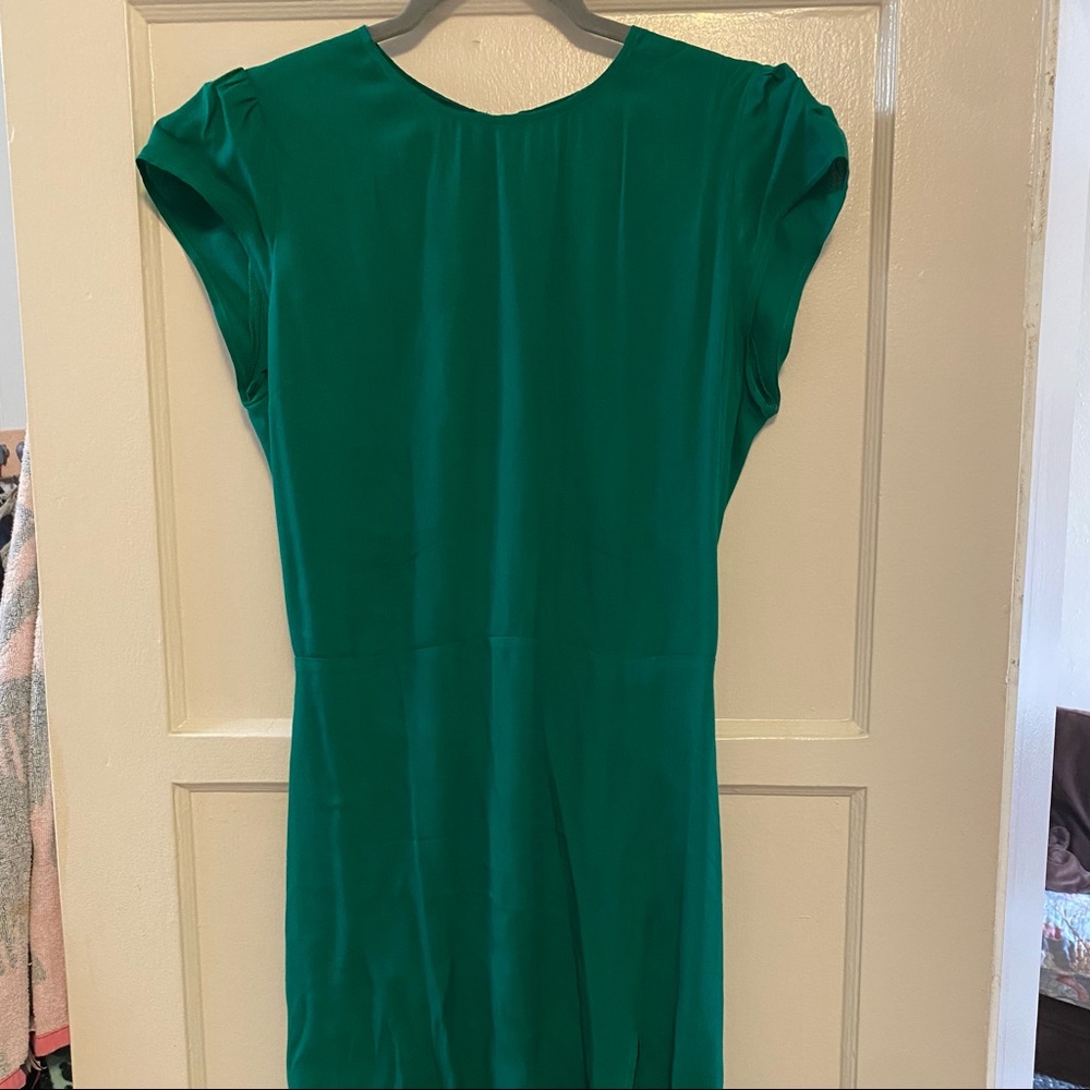 Green Reformation mini dress